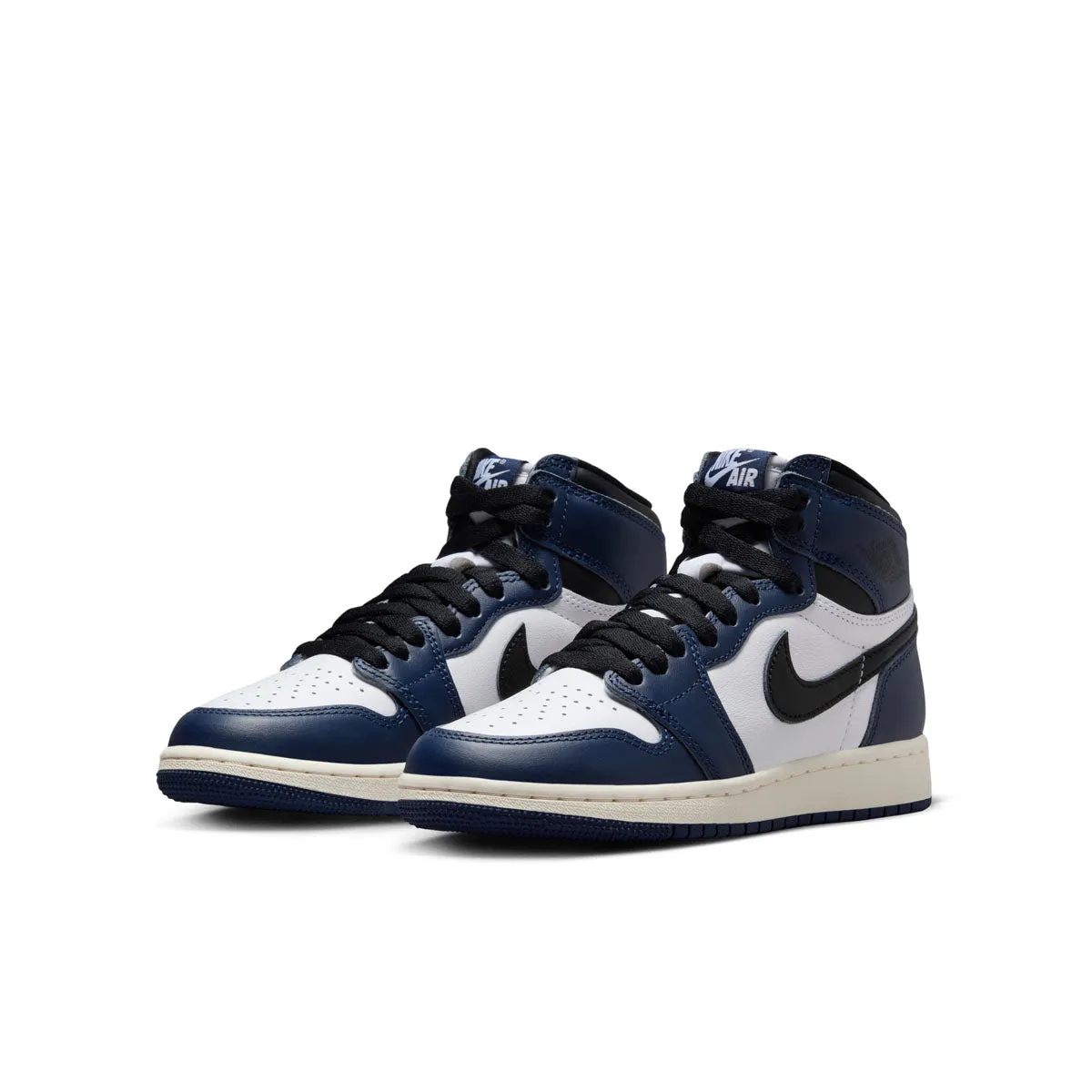 Kids Air Jordan 1 High Og 'Midnight Navy' Grippy Traction Supportive