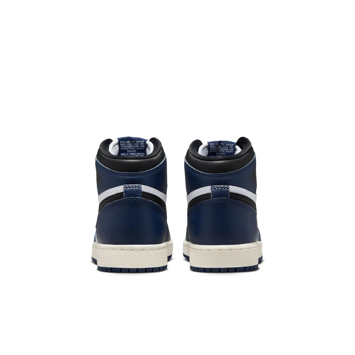 Kids Air Jordan 1 High Og 'Midnight Navy' Slip Resistant Work Pain Relief