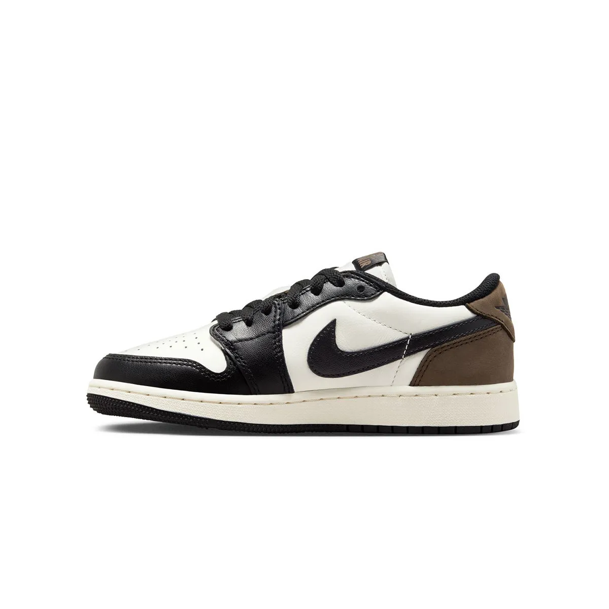 Canvas Shoes Easy Clean Kids Air Jordan 1 Low Og 'Mocha'