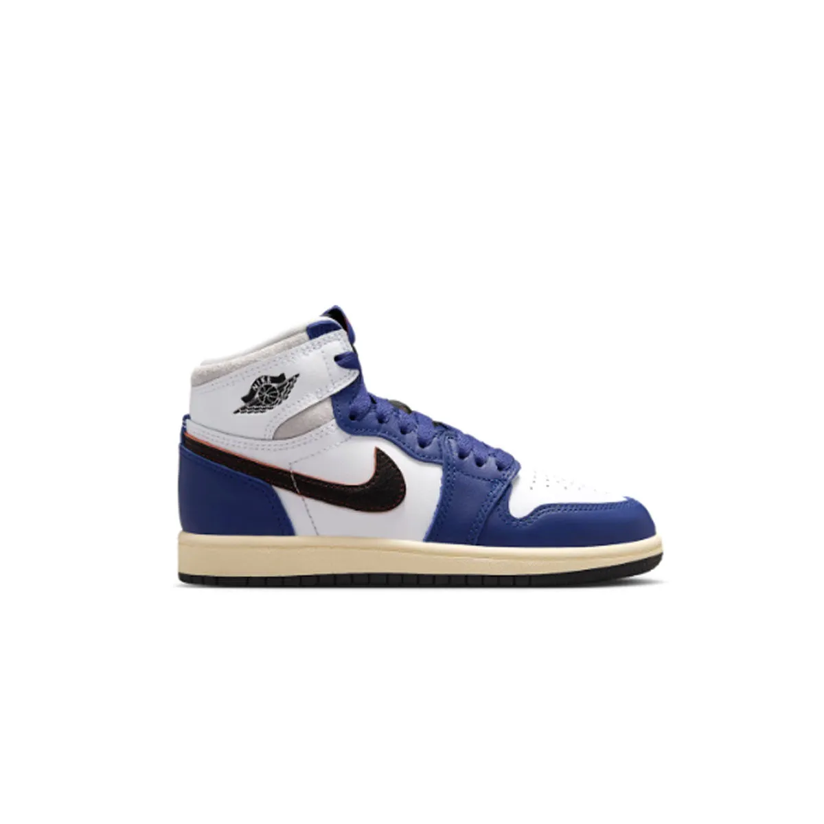 Moisture Wicking Kids Air Jordan 1 Retro High Og 'Rare Air Deep Royal Blue'