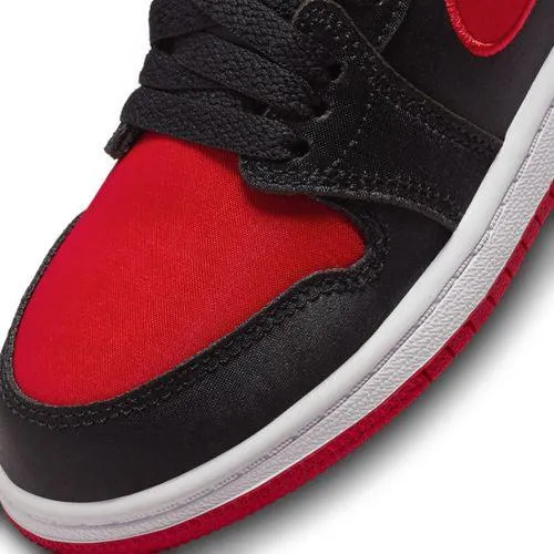 Kid'S Air Jordan 1 Retro High Og 'Satin Bred' Odor Resistant Comfortable Footwear