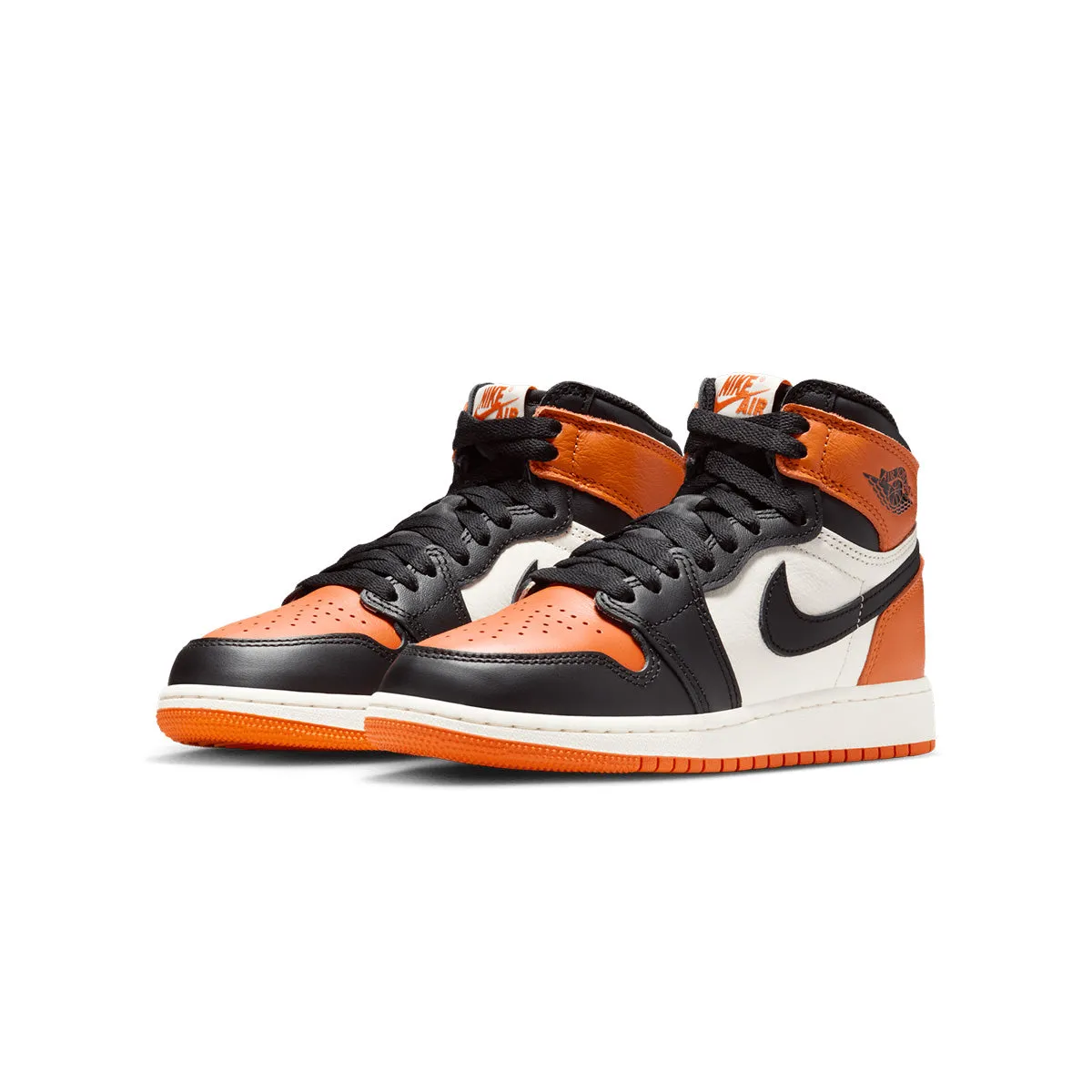 Quick Dry Arch Support Kids Air Jordan 1 Retro 'Shattered Backboard'