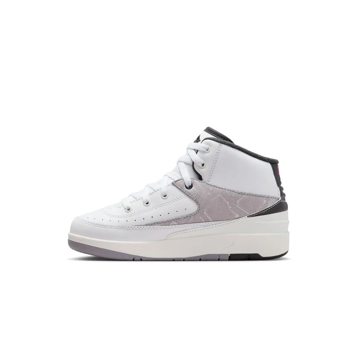 Leather Shoes Supportive Kids Air Jordan 2 Retro 'Python'