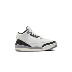 Weather Resistant Kids Air Jordan 3 Retro 'Cement Grey'