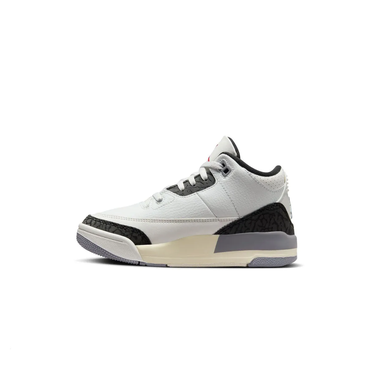 Kids Air Jordan 3 Retro 'Cement Grey' Fashion Footwear Wide Fit
