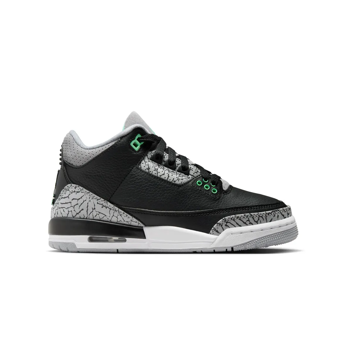 Timeless Kids Air Jordan 3 Retro 'Green Glow'