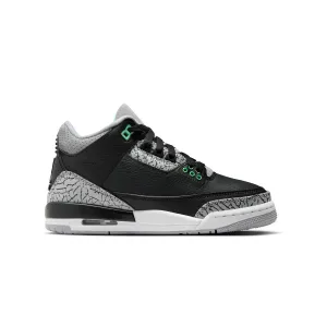 Timeless Kids Air Jordan 3 Retro 'Green Glow'