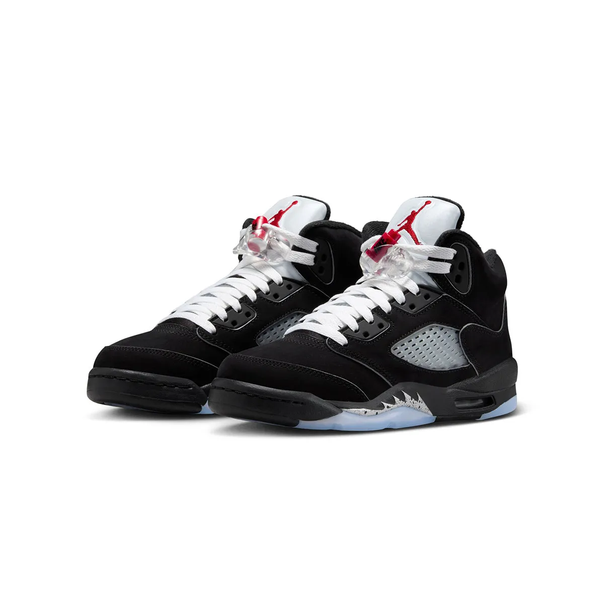 Kids Air Jordan 5 Retro Og 'Black Metallic Reimagined' Waterproof Unisex Shoes