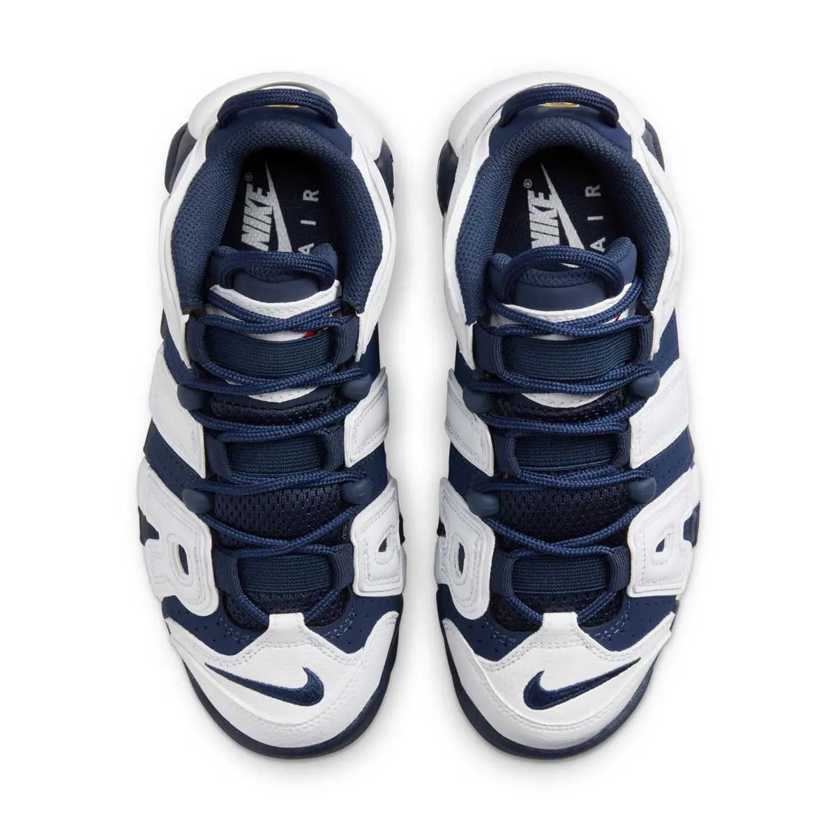 Classic Sneakers Orthotic Friendly Kids Air More Uptempo 'Midnight Navy'