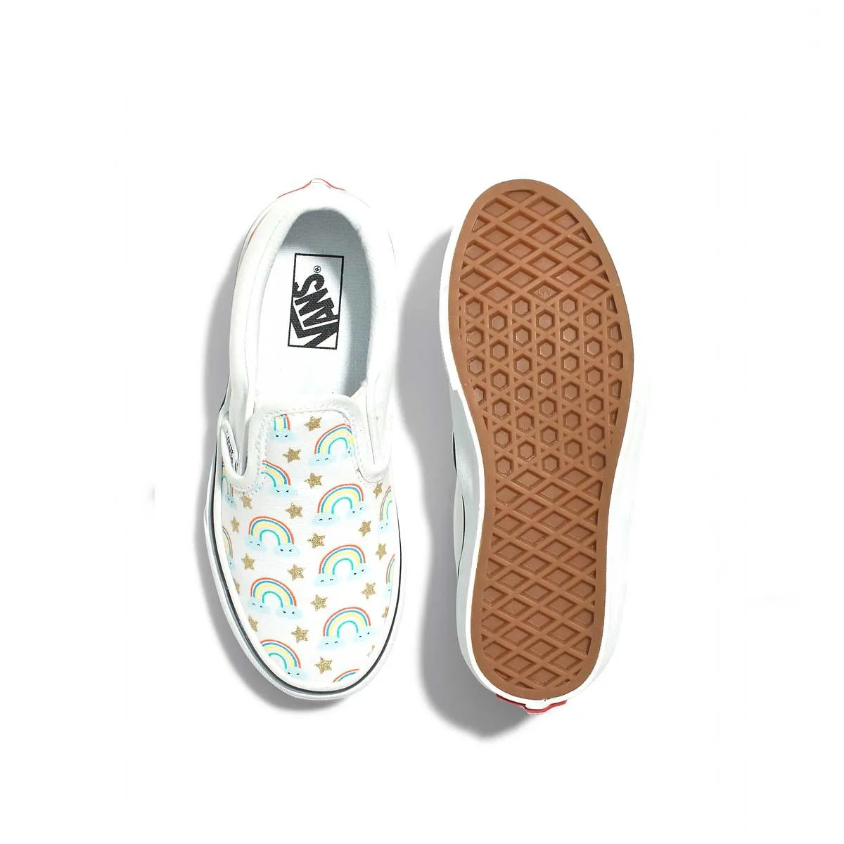 Kid'S Classic Slip-On 'Rad Rainbow' Urban