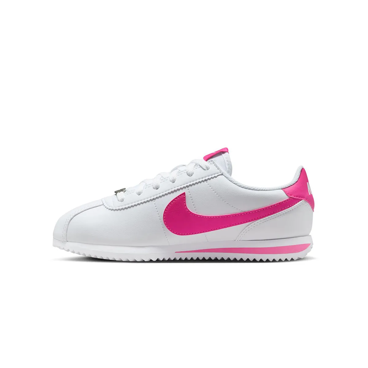 Wide Fit Kids Cortez 'Laser Fuchsia'