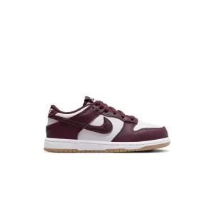 Classic Sneakers Breathable Mesh Kids Dunk Low 'Burgundy Crush'