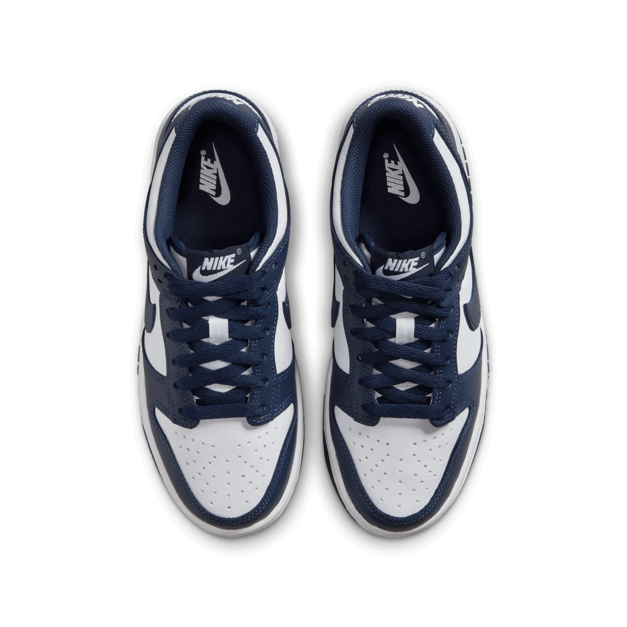 Memory Foam Kids Dunk Low 'Midnight Navy'