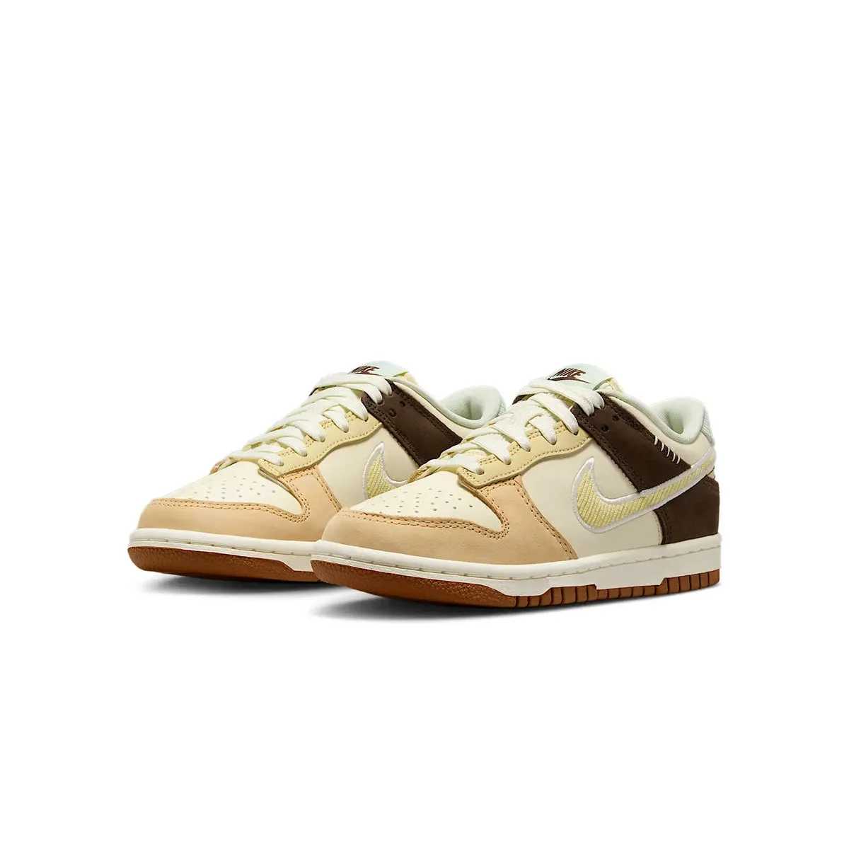Kids Dunk Low 'Passing Notes' Comfort Sole Canvas Shoes