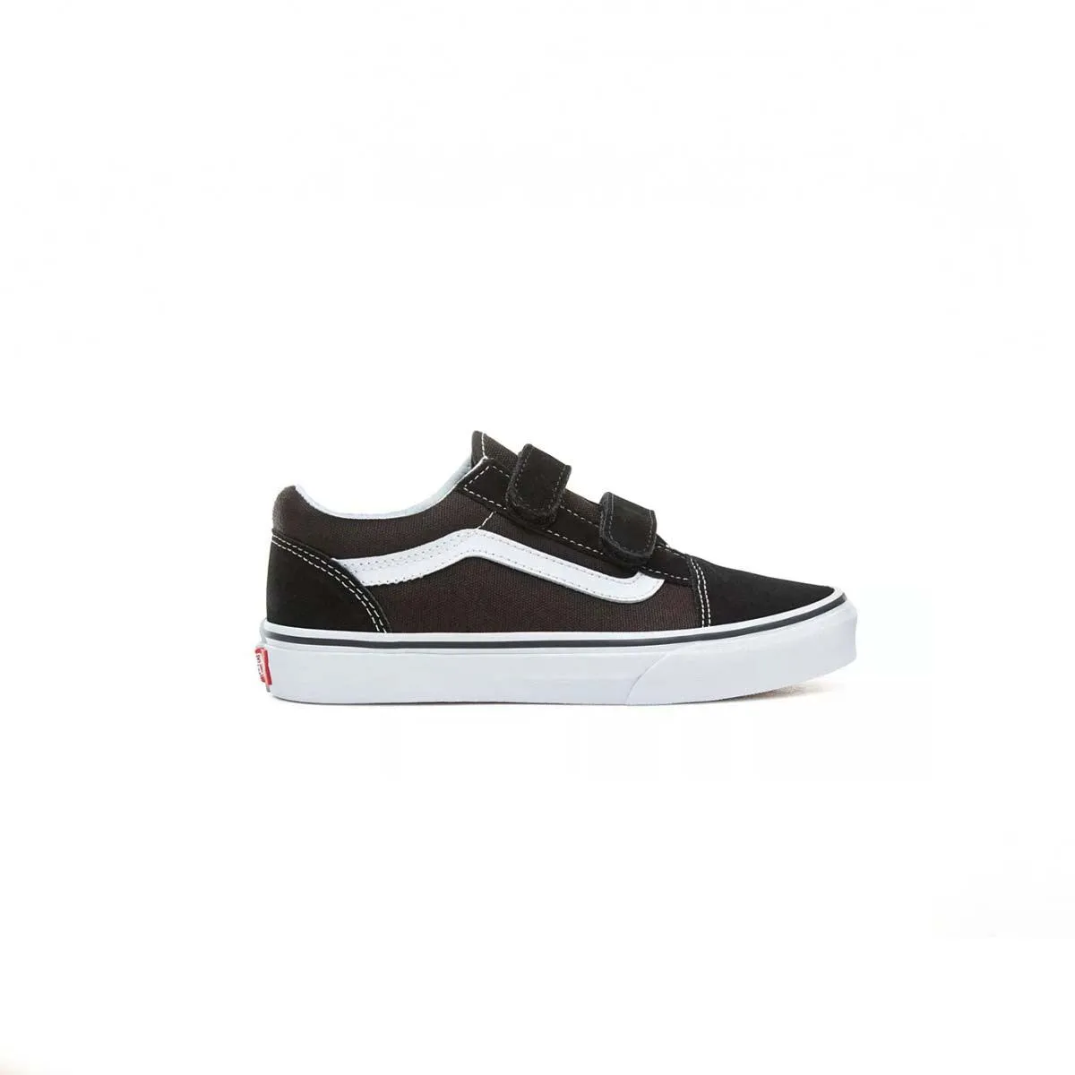 Kid'S Old Skool V 'Black White' Leather Shoes
