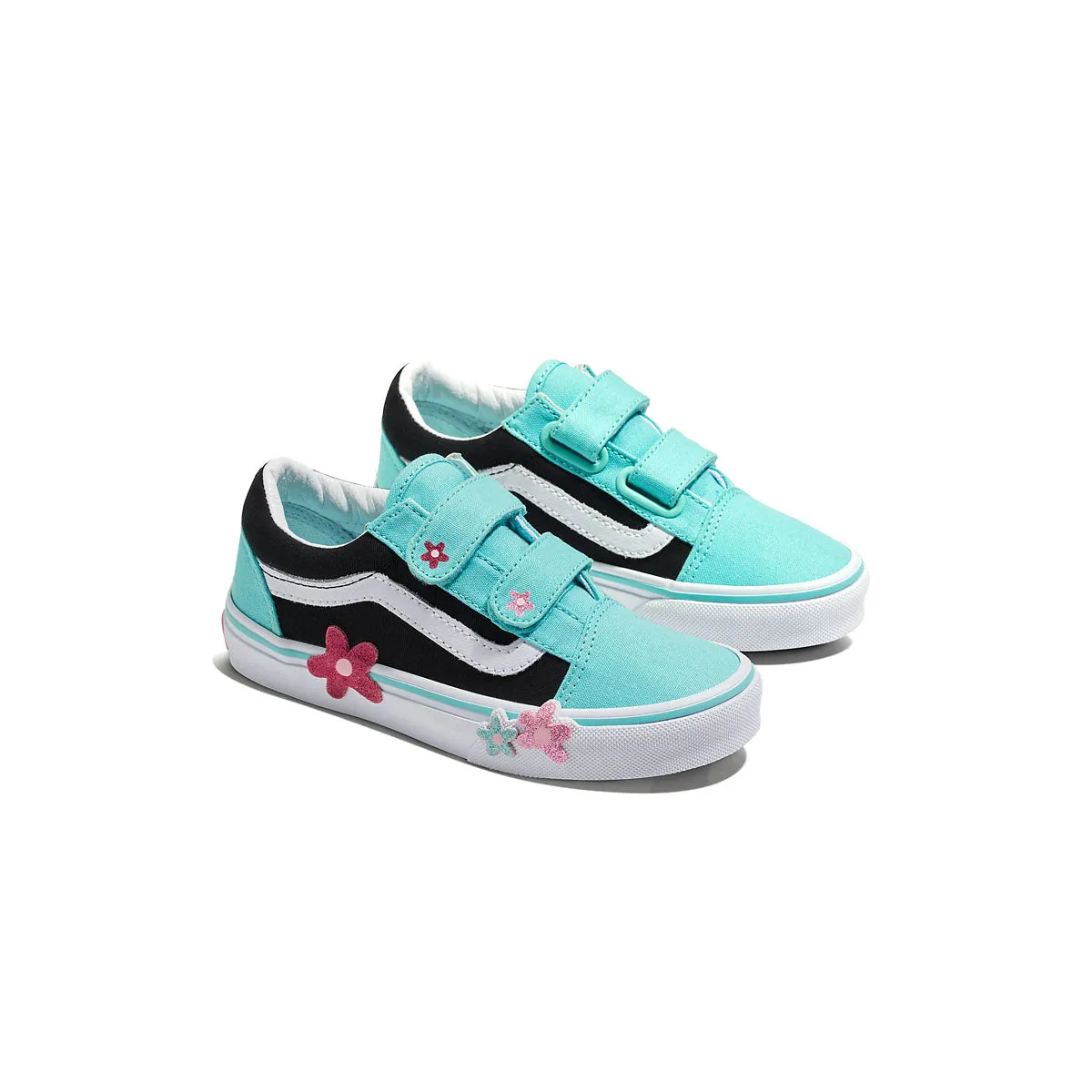 Non Slip Kids Old Skool V 'Flower Power'
