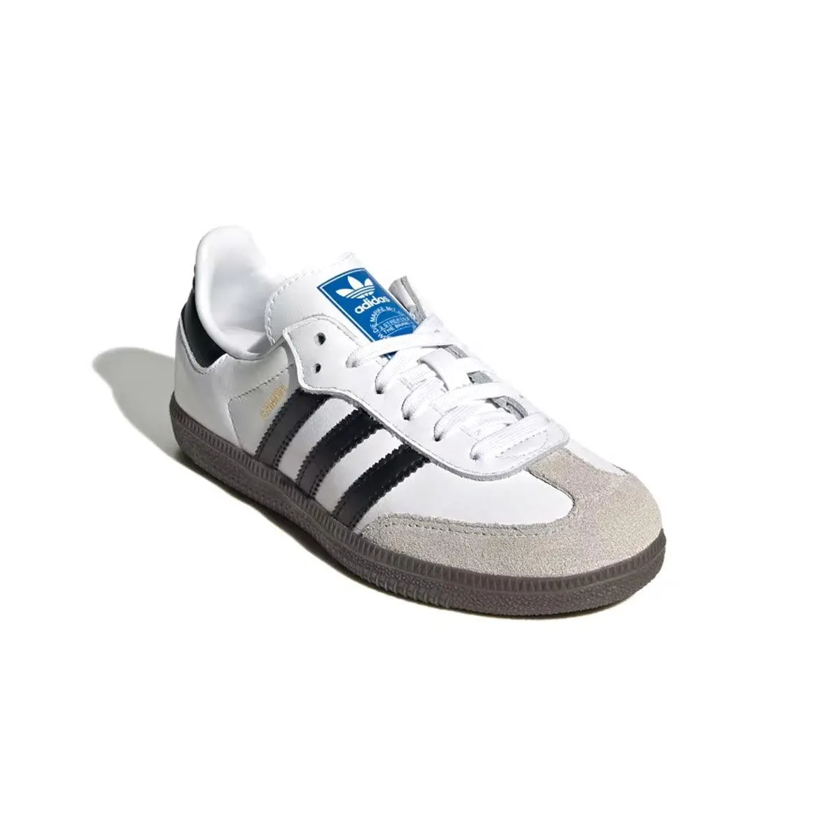 Breathable Mesh Stylish Footwear Kids' Samba Og 'Cloud White'