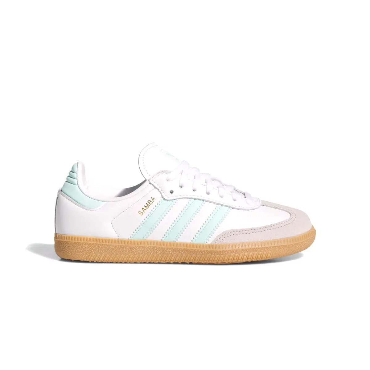 All Day Support Kids Samba Og 'Cloud White Semi Flash Aqua'
