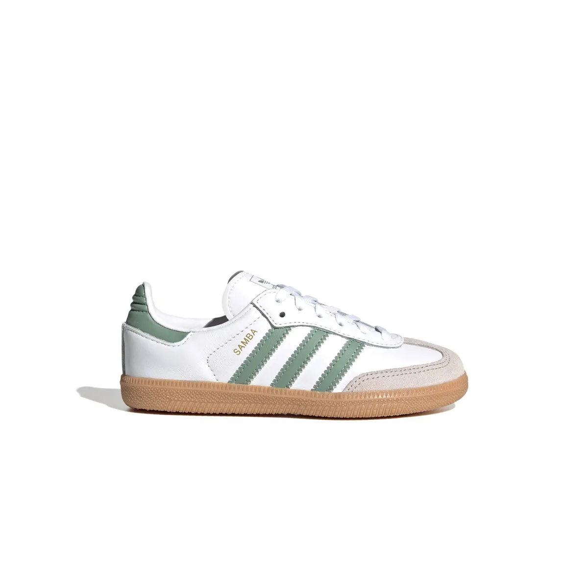 Minimal Footwear Modern Classic Kids Samba Og 'Cloud White Silver Green'