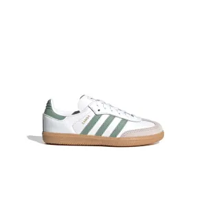 Minimal Footwear Modern Classic Kids Samba Og 'Cloud White Silver Green'