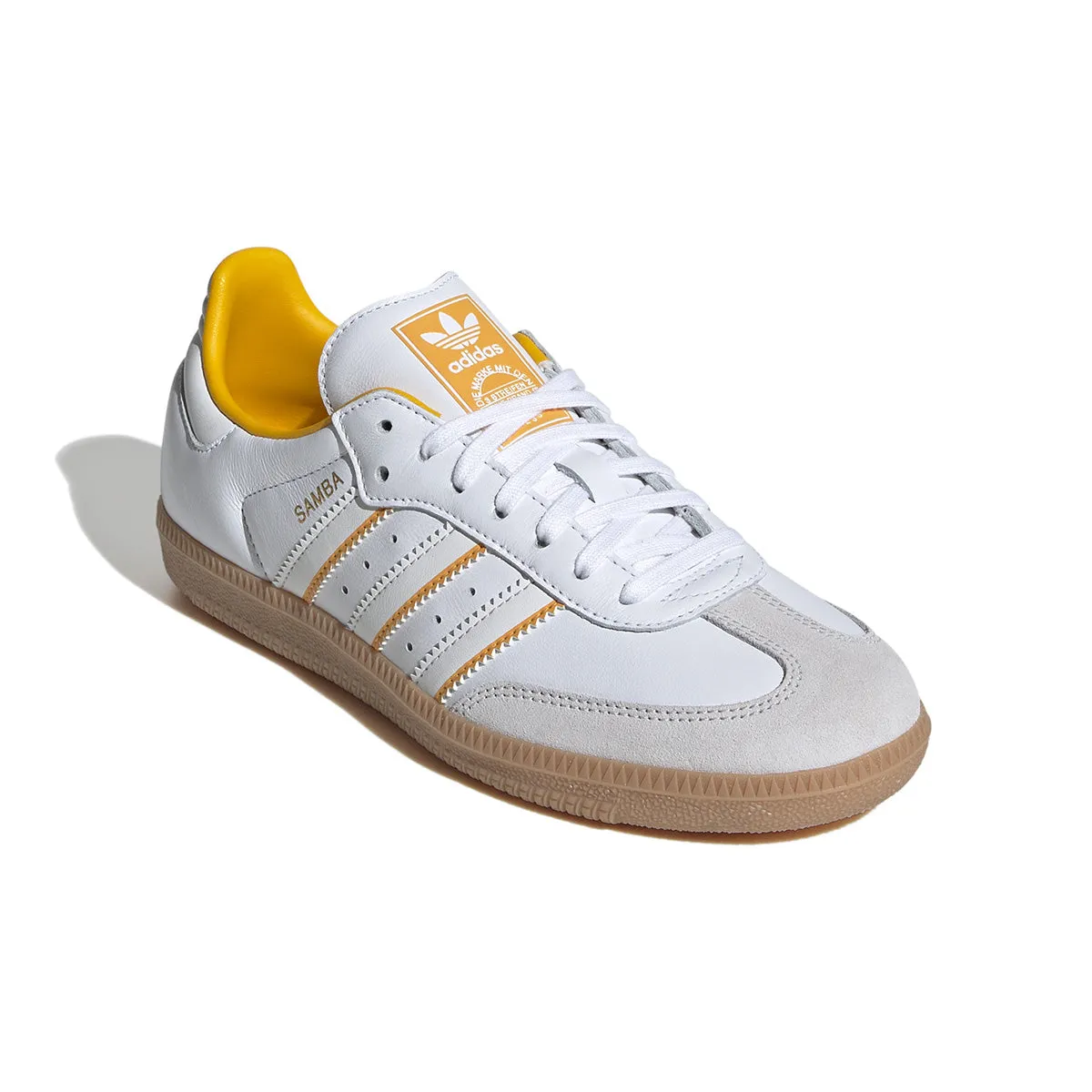 Unisex Shoes Kids Samba Og 'Crystal White Crew Yellow'