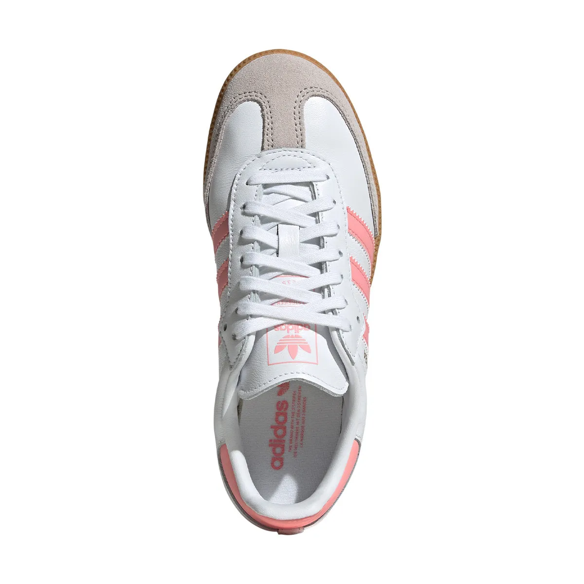 Kids Samba Og 'White Semi Pink Spark' Ergonomic Sole Comfortable Footwear