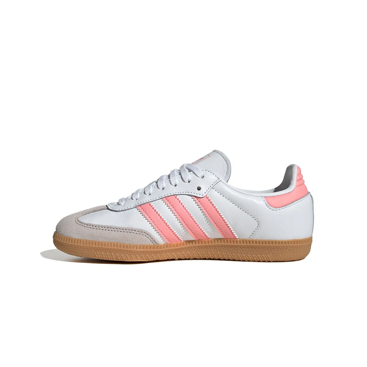 Grippy Traction Weather Ready Kids Samba Og 'White Semi Pink Spark'