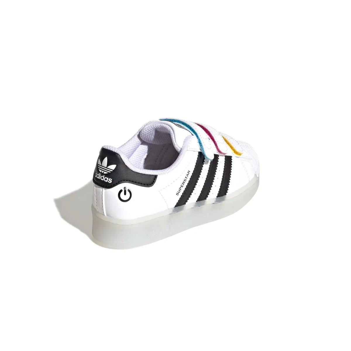 Shock Absorbing Kids Superstar 360 Led 'Cloud White Core Black'
