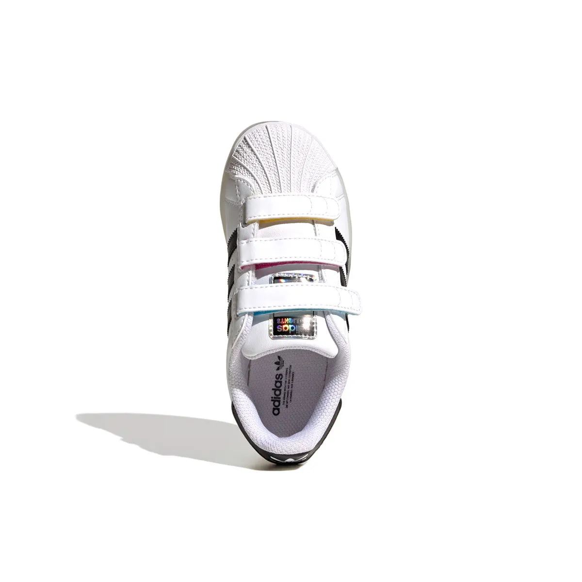 Kids Superstar 360 Led 'Cloud White Core Black' Supportive Shoes Canvas Shoes