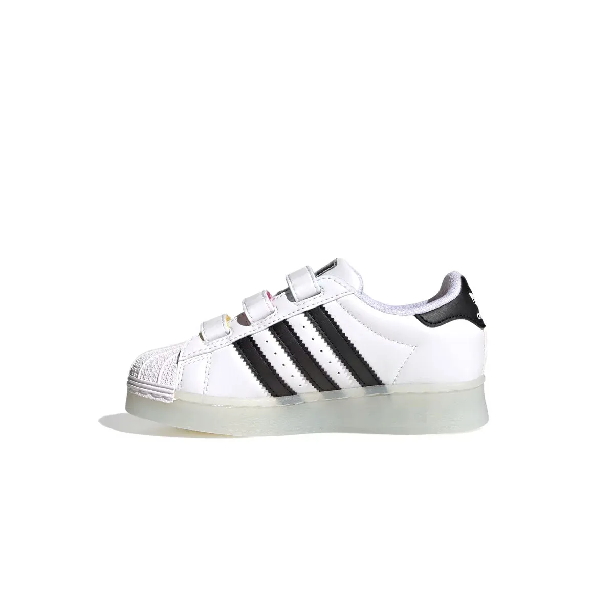 Essential Footwear Streetwear Footwear Kids Superstar 360 Led 'Cloud White Core Black'