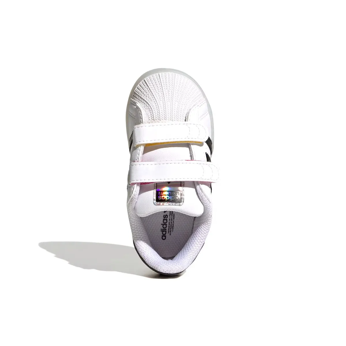 Classic Sneakers Kids Superstar 360 Led 'Cloud White Core Black'