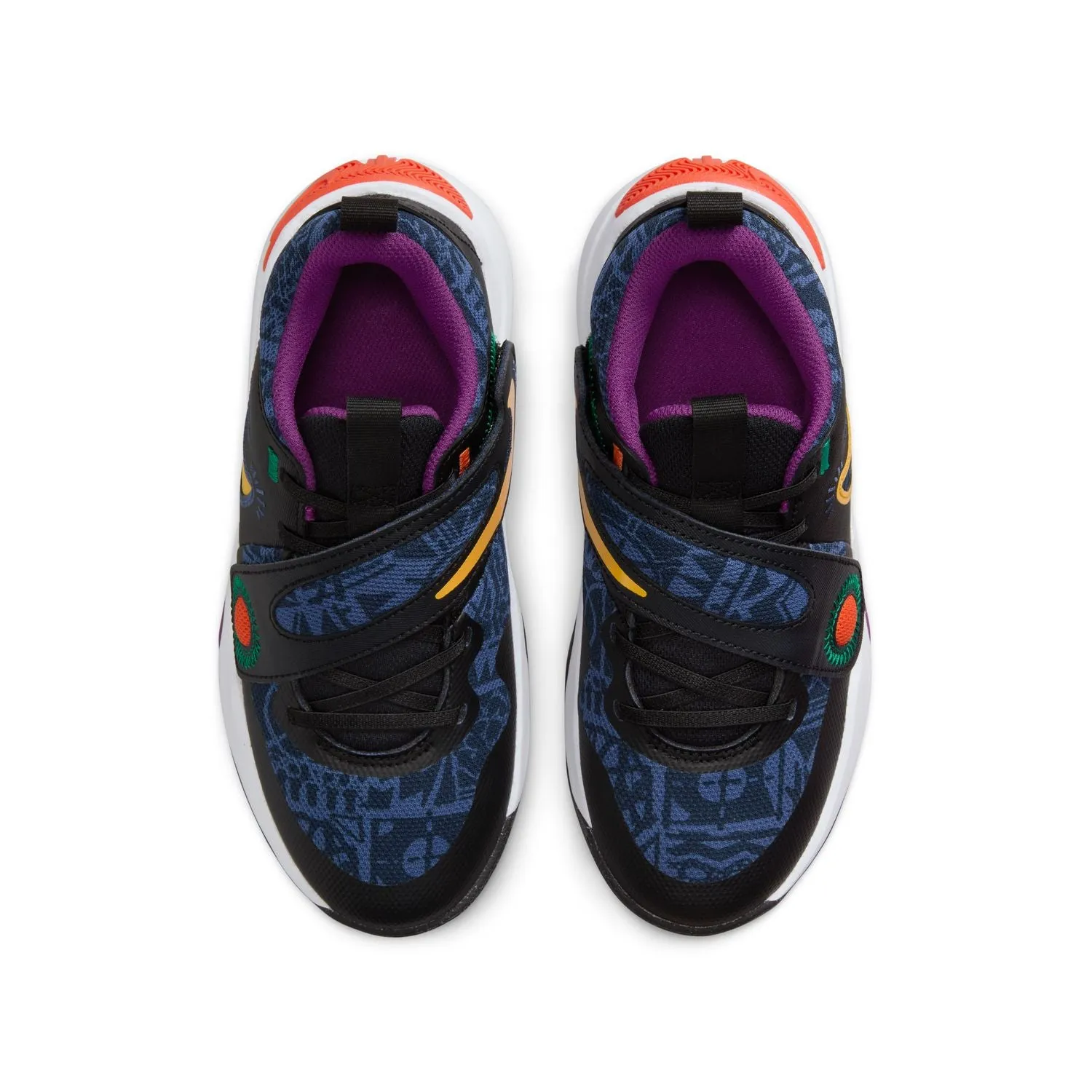 Kids Team Hustle D 11 Se 'Mystic Navy' Wide Fit