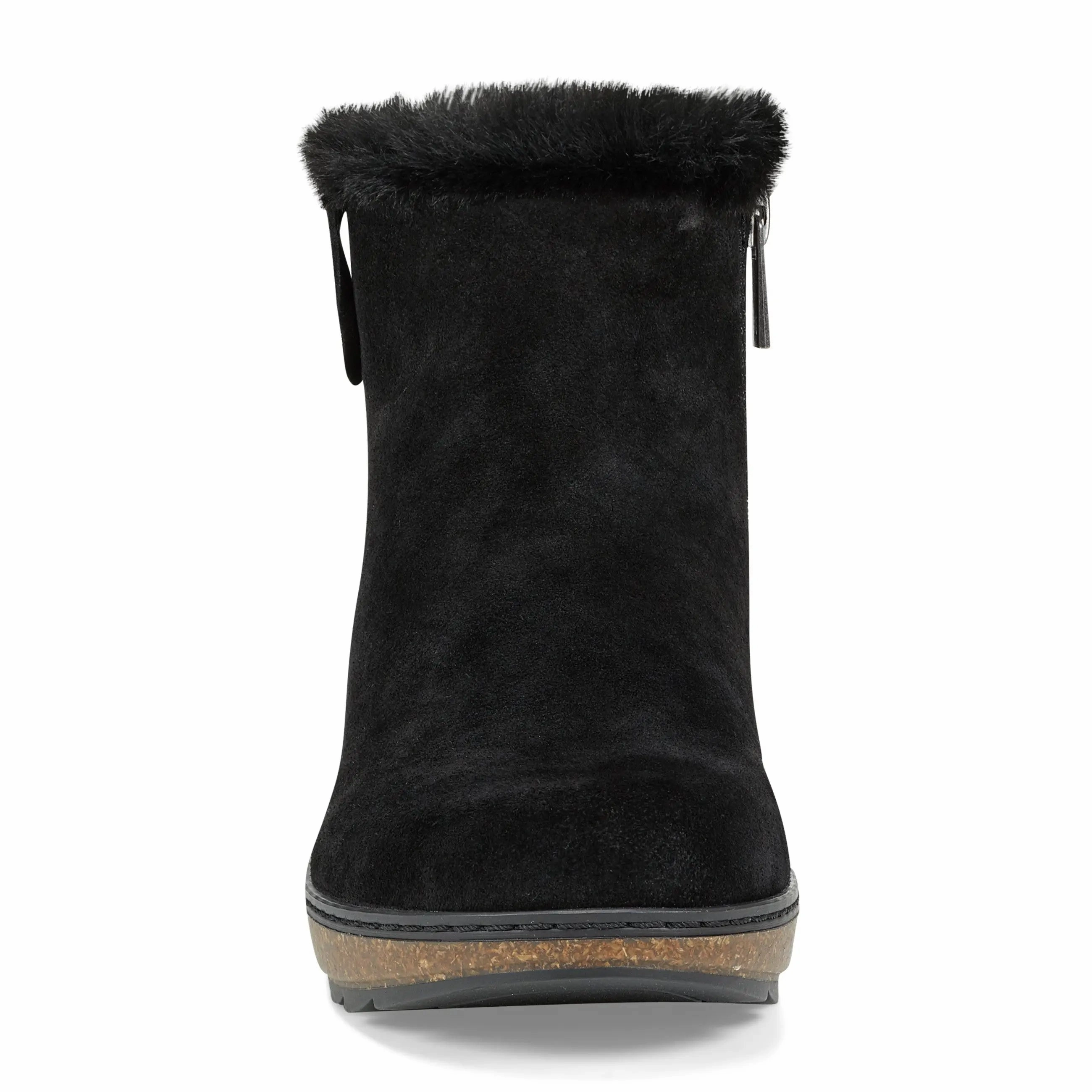 Kim Cold Weather Round Toe Casual Booties Cloud Comfort