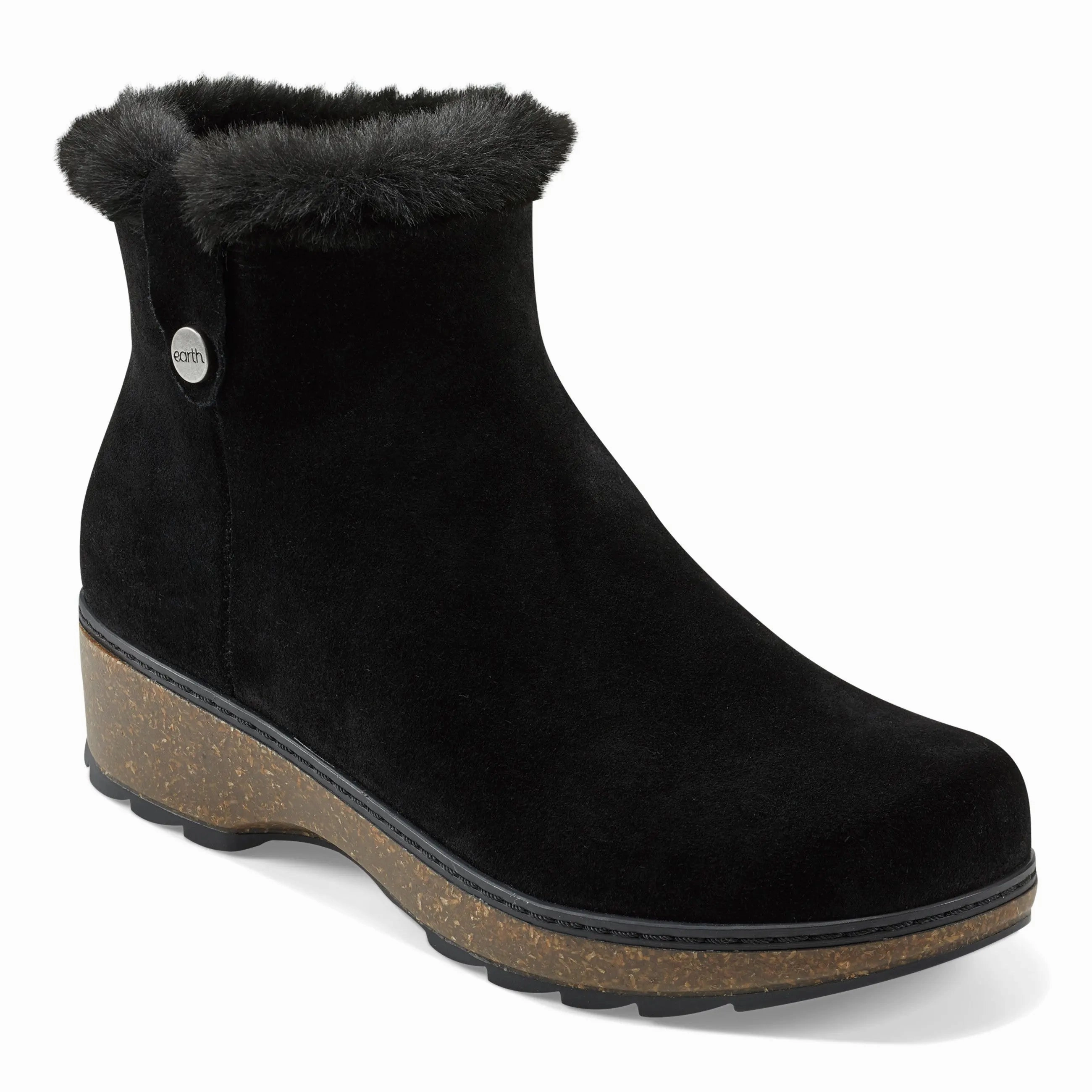 Kim Cold Weather Round Toe Casual Booties Chic Footwear