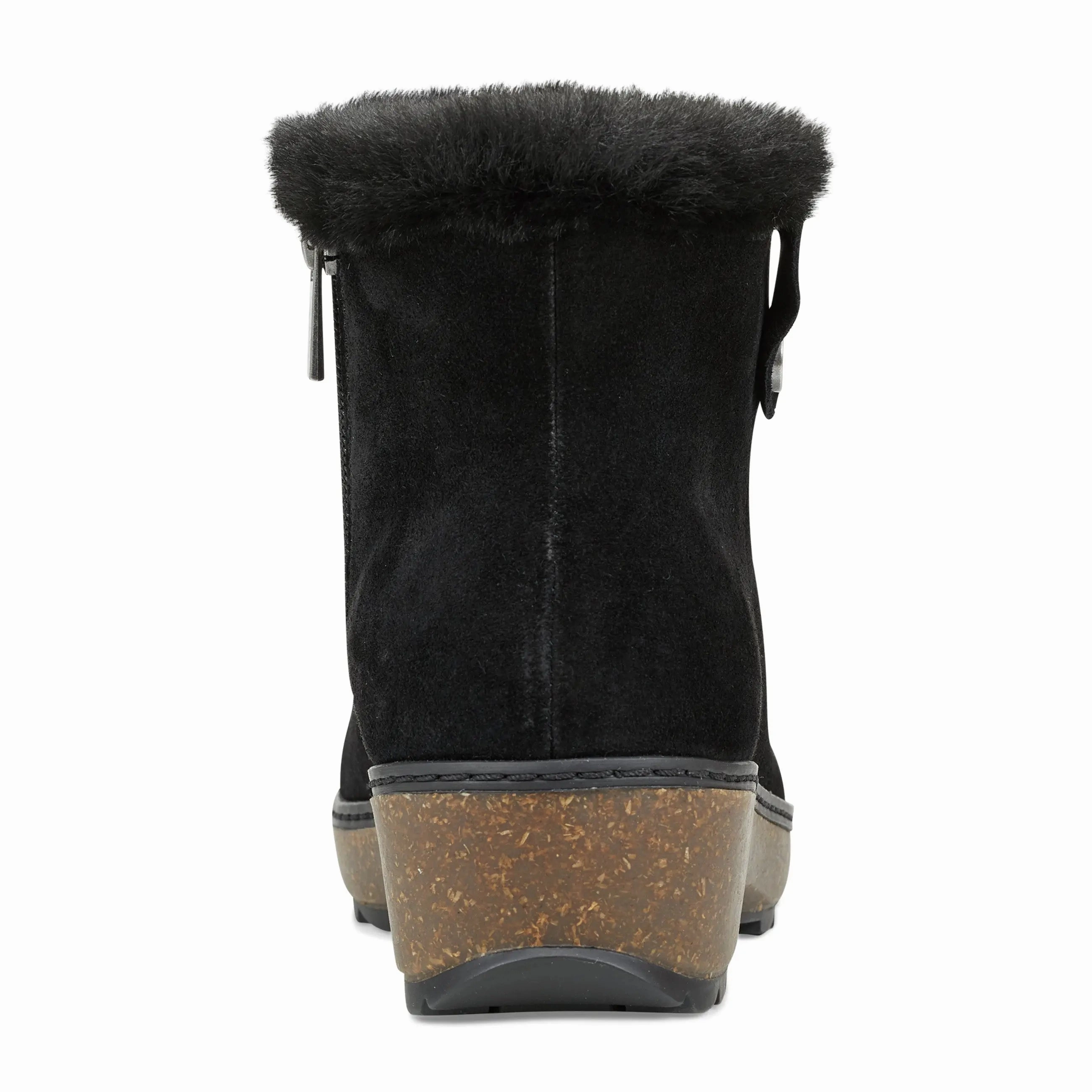 Kim Cold Weather Round Toe Casual Booties Minimalist Shoes Leather Shoes