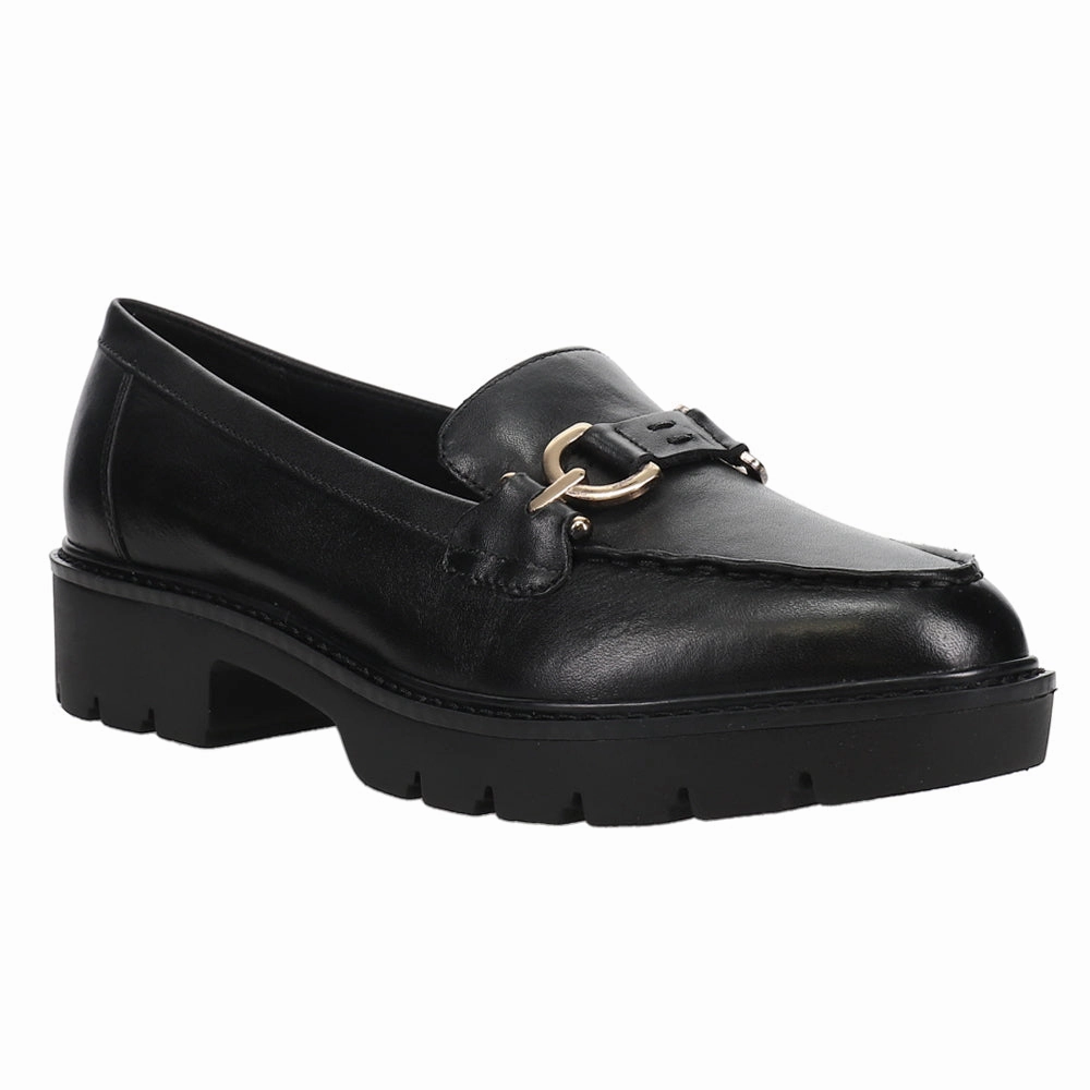 Kinndle Lug Sole Loafers Cushioned Insoles Slip Resistant