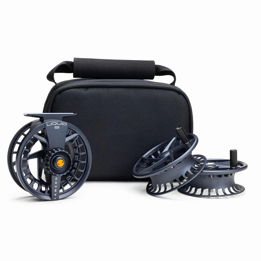 Lamson Liquid S-Series Fly Reel 3-pack