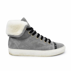 Lanvin High-Top Sneakers - Women'S 37 Sporty Style