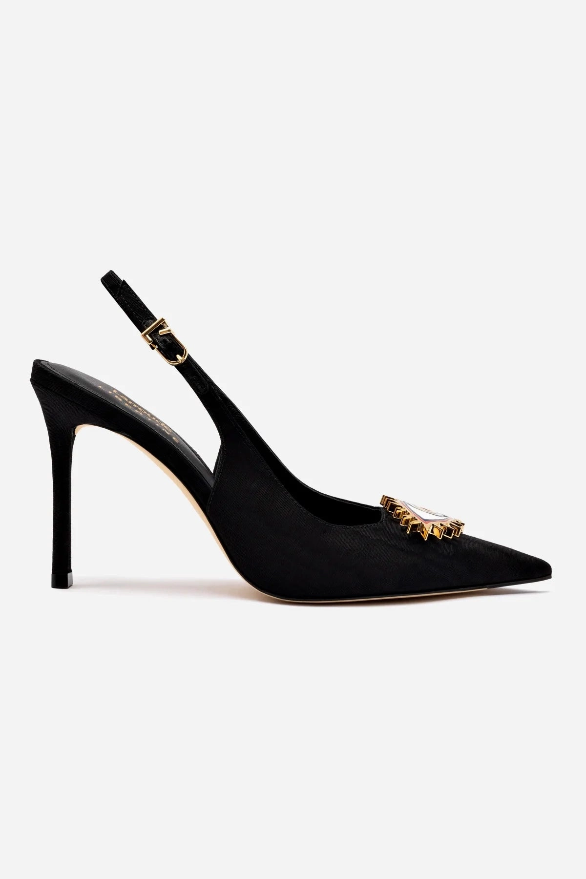 Standing Comfort Larroud?? X Libertine Eye Pump Hi In Black Fabric