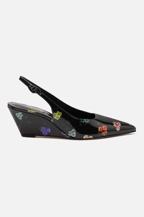 Larroud?? X Libertine Loulou In Antique Primrose Leather Shoes
