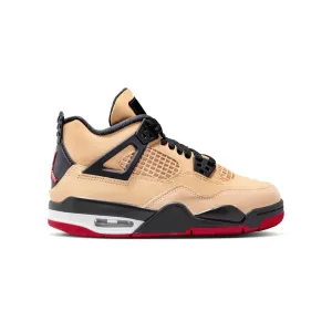 Kids Air Jordan 4 Retro 'Pizza' Standing Shoes Quick Dry