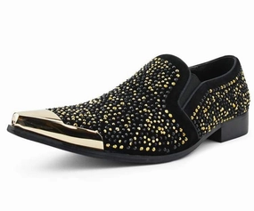 Desta Black/Gold Breathable Mesh