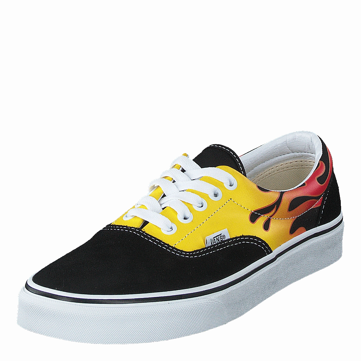 Ua Era (Flame) Black/True White Durable Waterproof