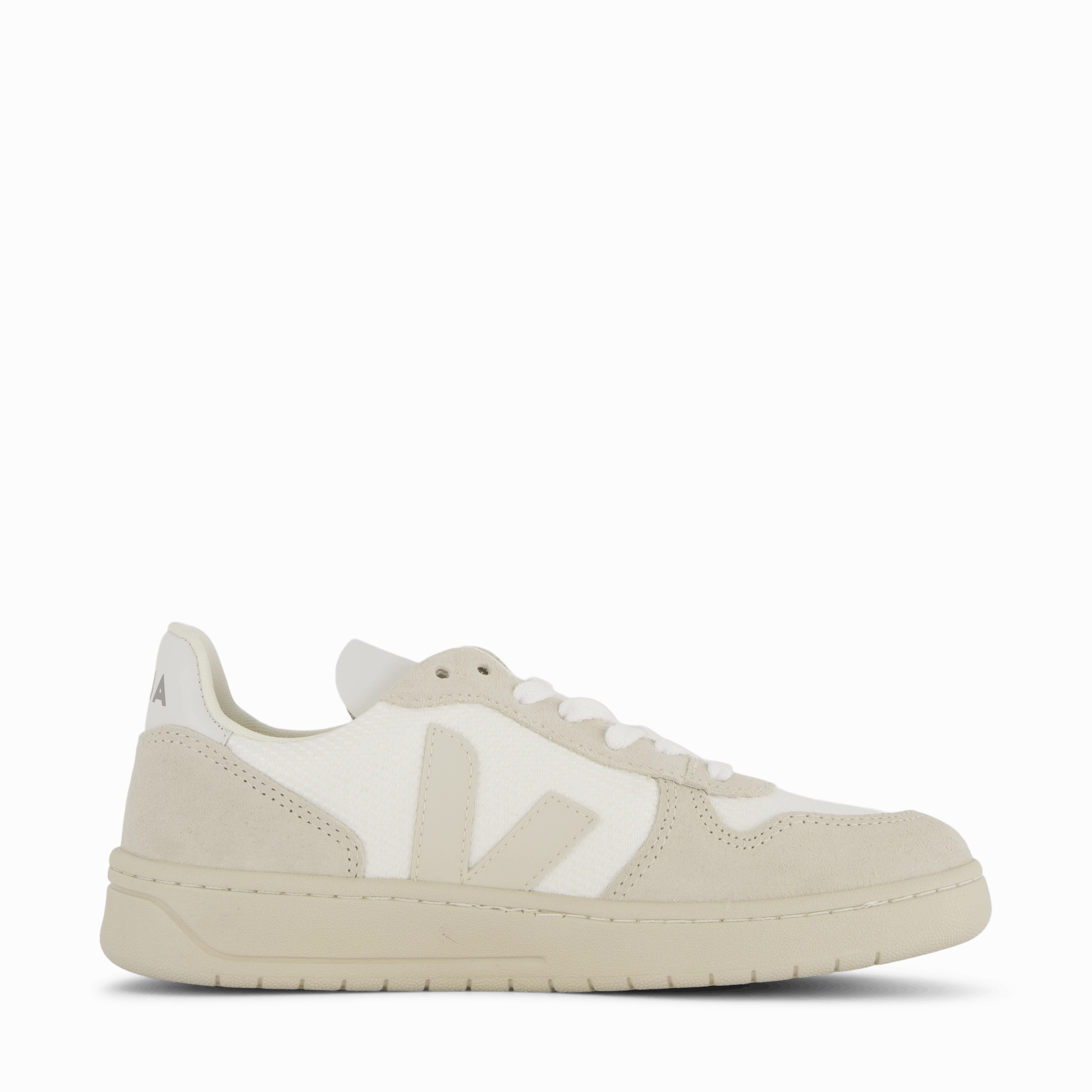 V-10 B Mesh White Natural Pierre Minimalist Shoes Modern Footwear