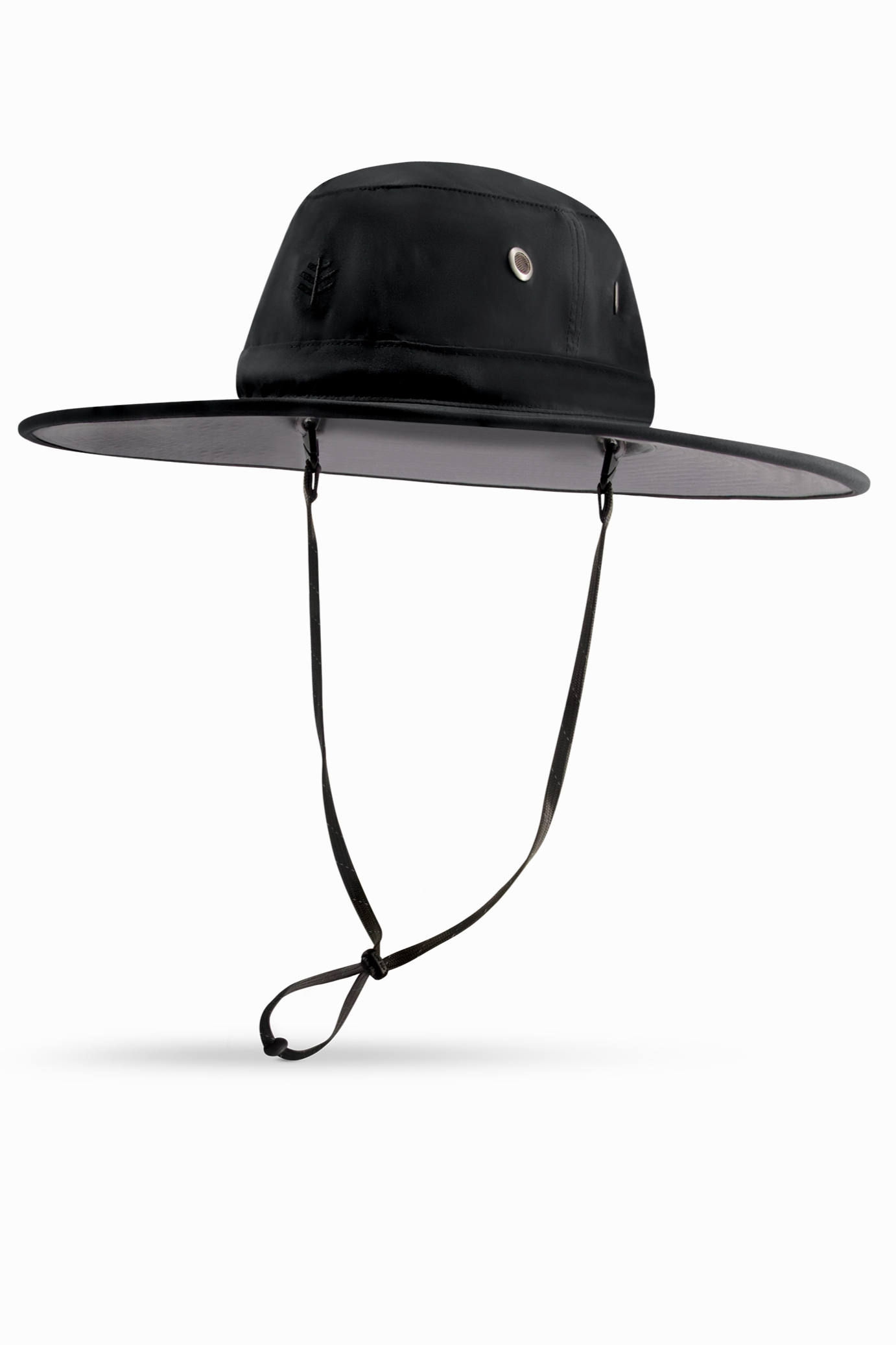 Leo Shapeable Wide Brim Hat | Black