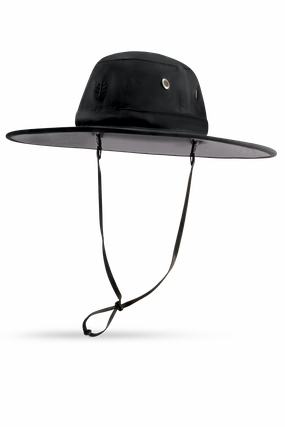Leo Shapeable Wide Brim Hat | Black