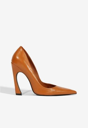 Everyday Sneakers Lexi High Sculptural Brown Pump