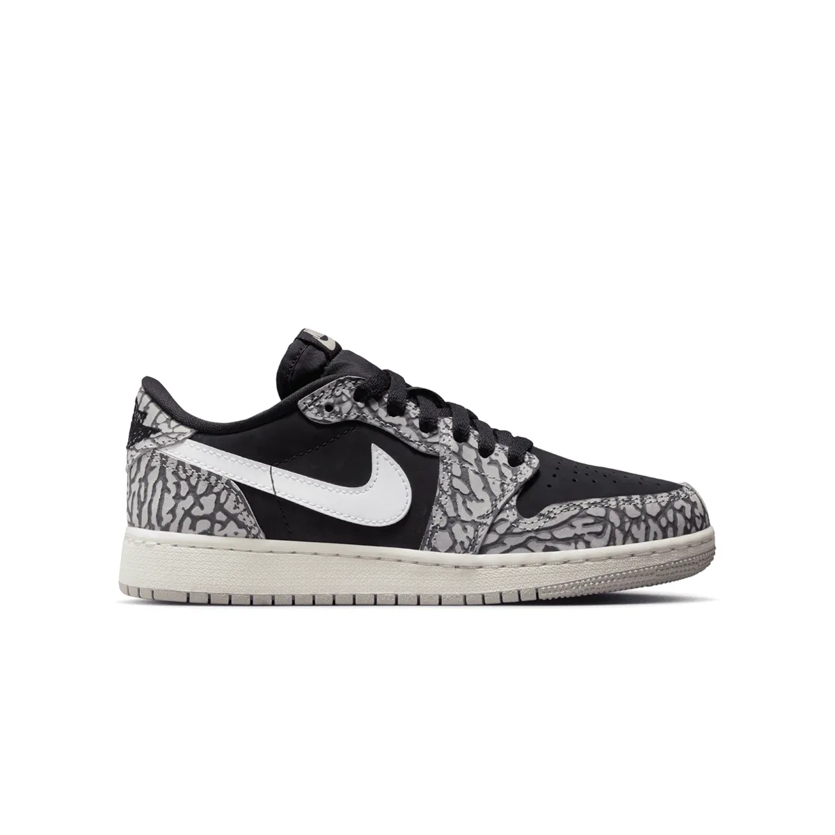 Streetwear Footwear Kid'S Air Jordan 1 Retro Low Og 'Black Elephant'