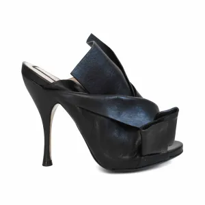 Water Resistant Fashion Footwear No.21 'Raso Knot' Mules - Women'S 37