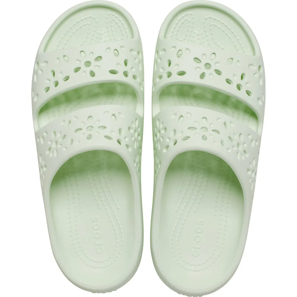 Crocs Unisex Classic Floral Cut Out Sandal Classic Footwear